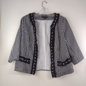 Marina Luna women's open blazer size (L)